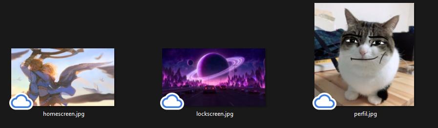 Minhas fotos personalizadas